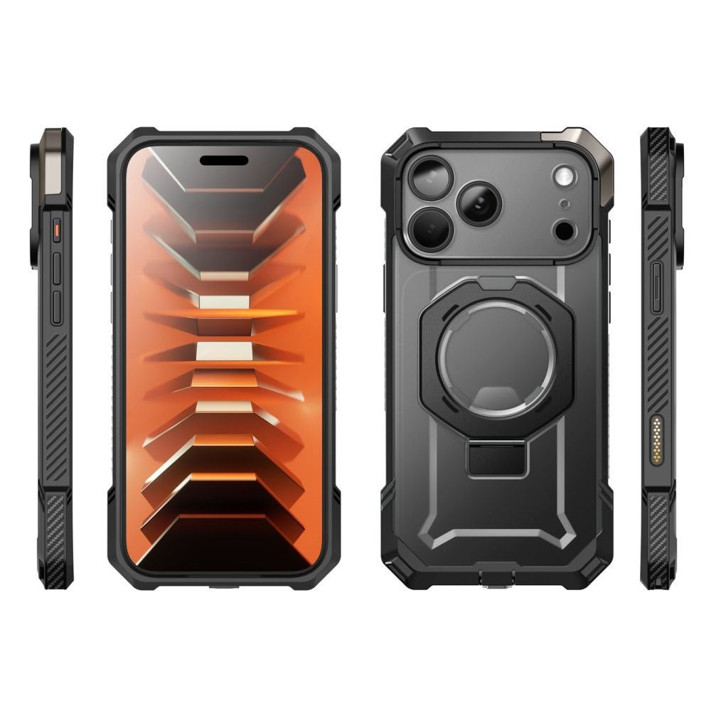 iPhone 18 Pro Max / 17 Pro Max Supcase UB Grip Mag Cover - MagSafe Kompatibel - Sort