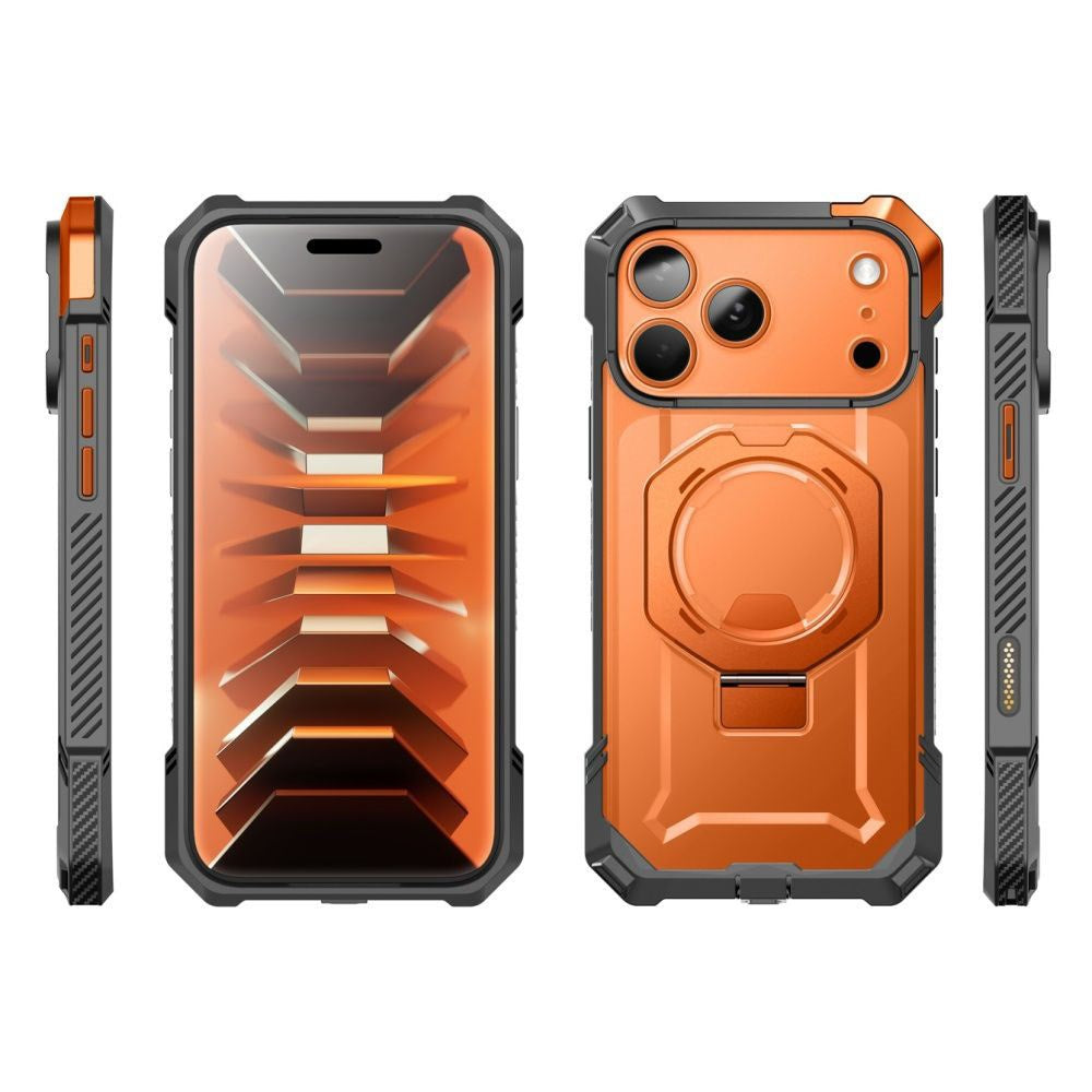 iPhone 18 Pro Max / 17 Pro Max Supcase UB Grip Mag Cover - MagSafe Kompatibel - Orange