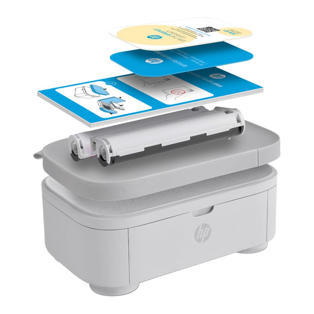 HP Sprocket Studio Plus Mobil Fotoprinter 10 x 15 cm m. Fotopapir & Blækpatron