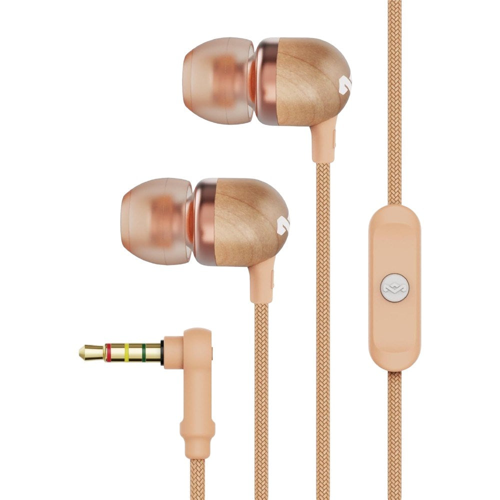 House of Marley Smile Jamaica Jackstik In-Ear Høretelefoner - Kobber