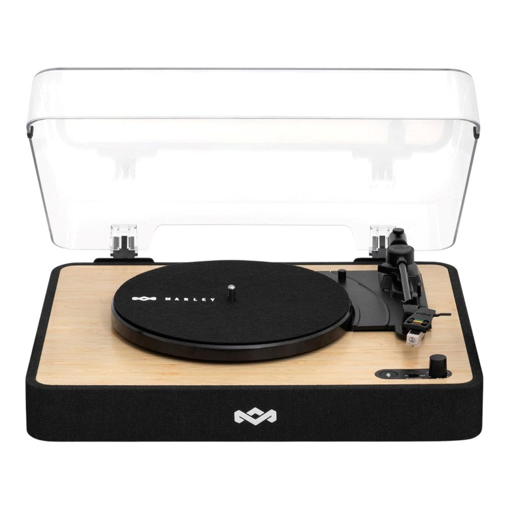 House of Marley Revolution Pladespiller - Sort / Lys Bambus