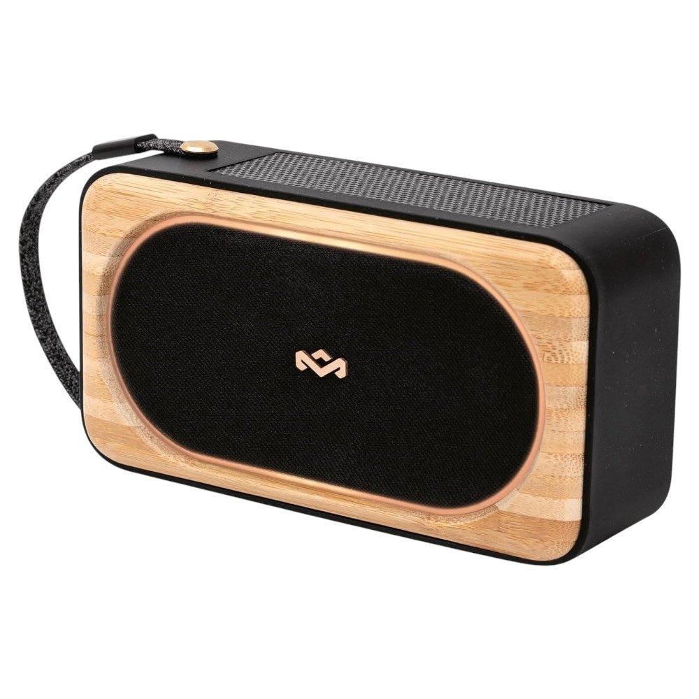 House of Marley Roots Solar Bluetooth Højttaler - Sort / Lys Bambus