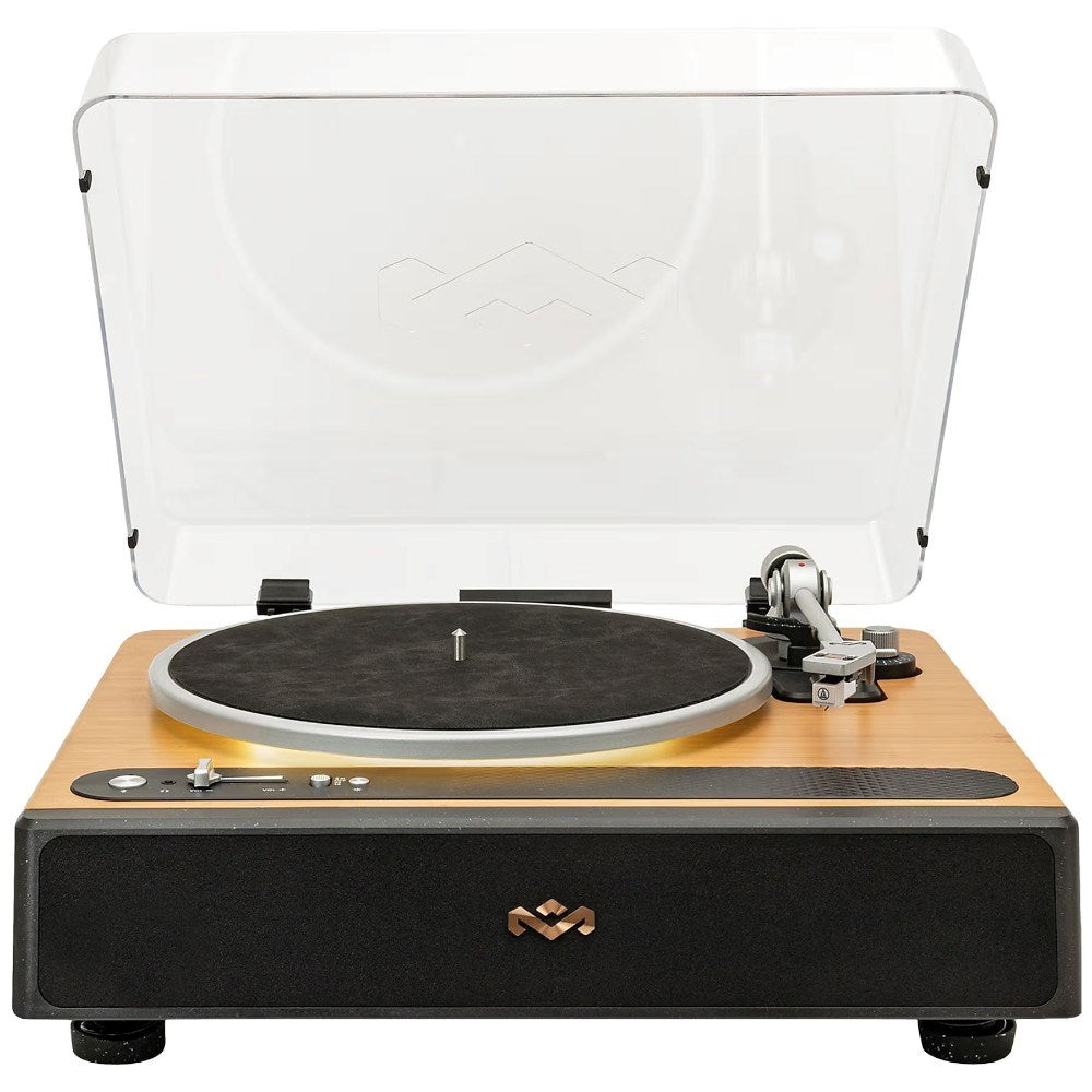 House of Marley Soul Rebel Pladespiller - Sort / Lys Bambus