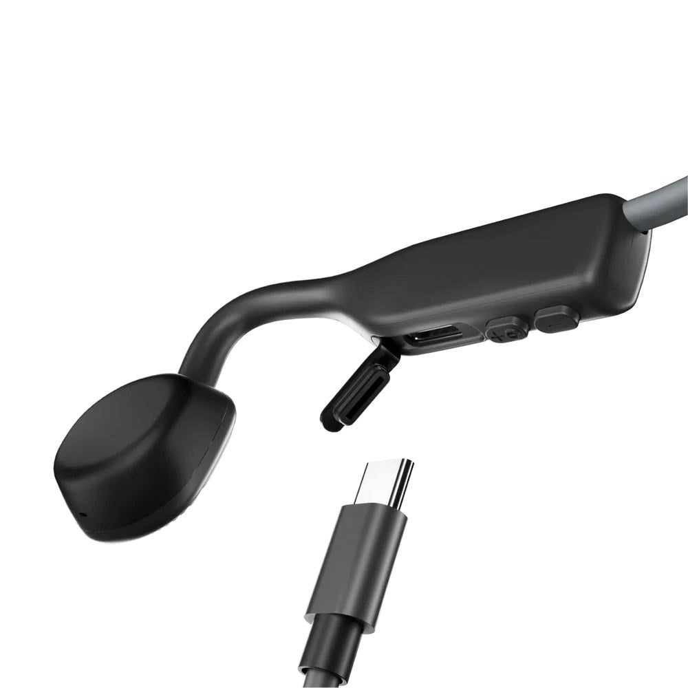 Shokz OpenMove - Trådløs Bluetooth høretelefoner - Grå / Sort