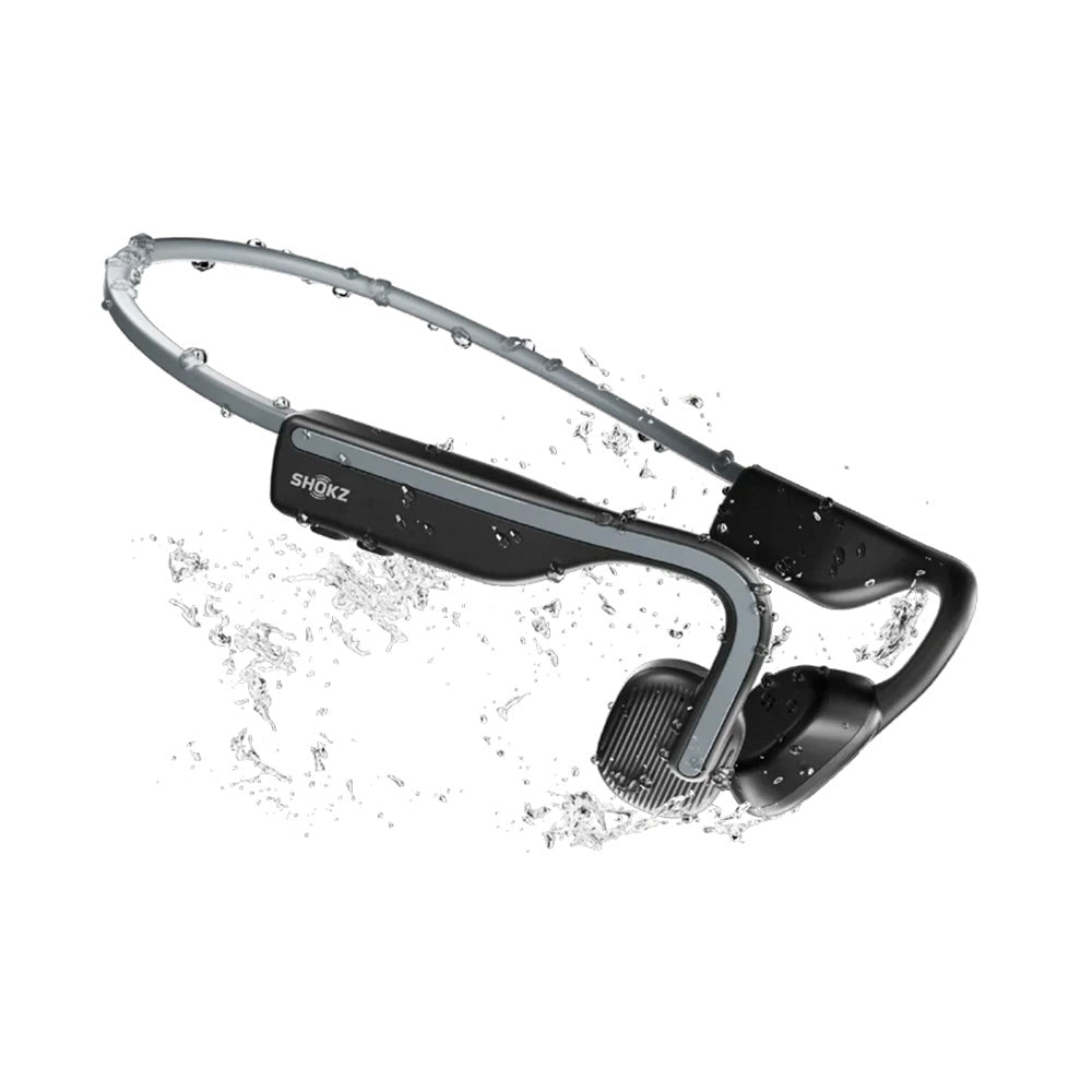 Shokz OpenMove - Trådløs Bluetooth høretelefoner - Grå / Sort