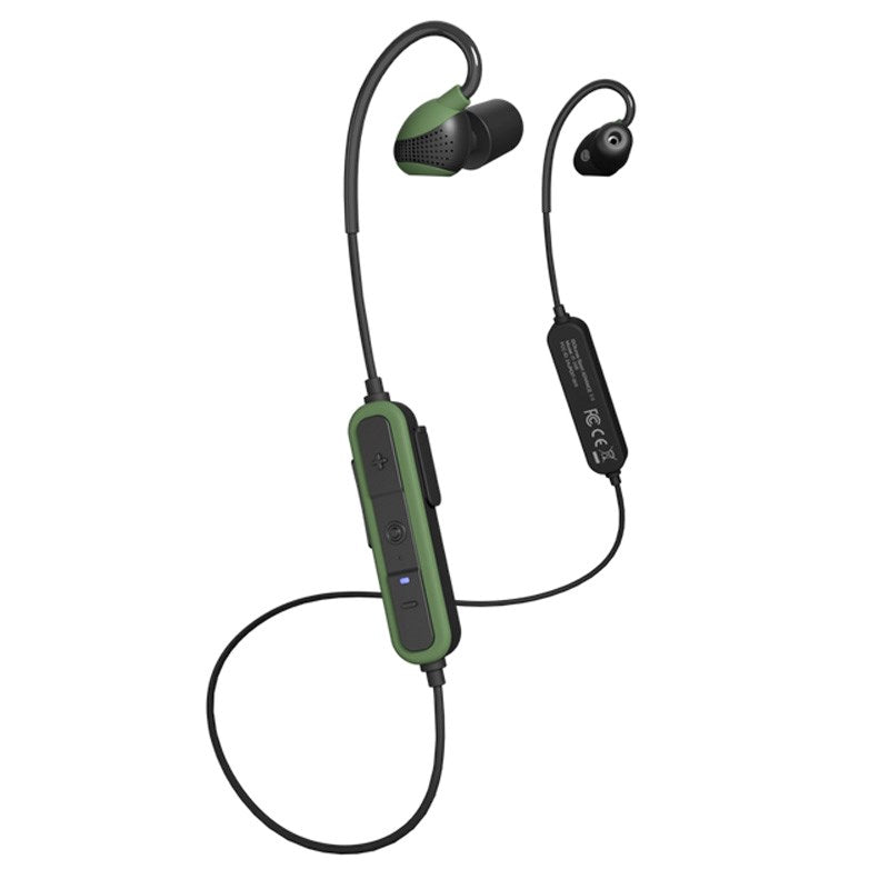 ISOtunes PRO Advance 2.0 Støjdæmpende Høreværn m. Bluetooth - Sort / Grøn