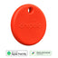 Chipolo POP Bluetooth GPS Tracker - Kompatibel med Apple Find My & Google's Find My Device - Rød