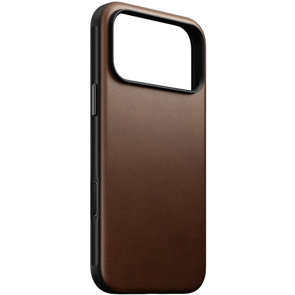 iPhone 18 Pro Max / 17 Pro Max Nomad Modern Leather Case - MagSafe Kompatibel - Brown