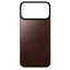 iPhone 18 Pro Max Nomad Magnetic Horween Leather Back Case - MagSafe Kompatibel - Rustic Brown