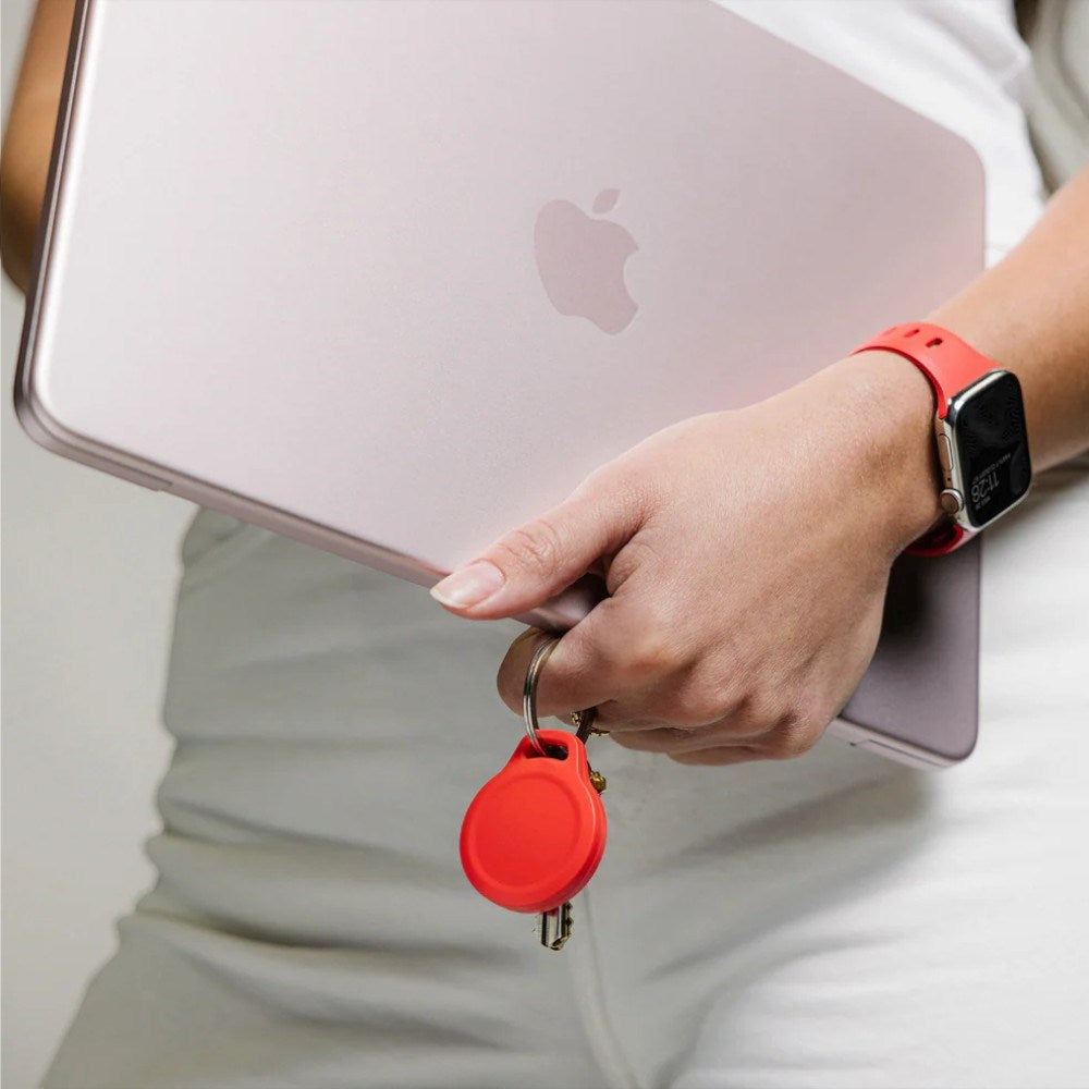 Nomad Rugged Keychain Cover til AirTag 1. & 2. Gen. - Crush