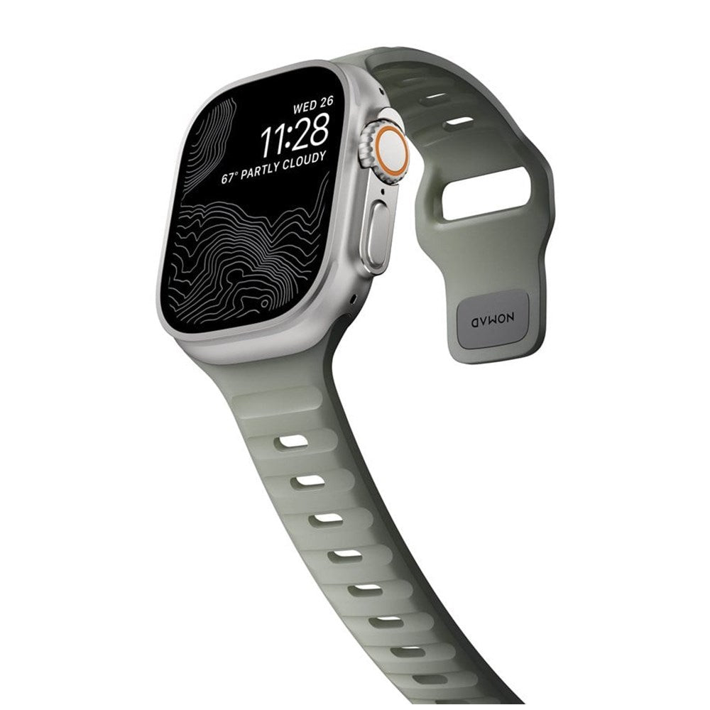 Apple Watch (42/44/SE/45/46/49mm) Nomad Sport Band Rem - Coastal Rock