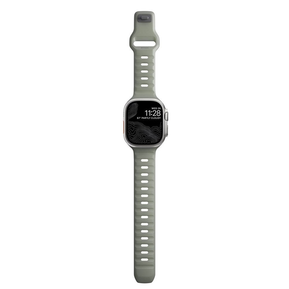 Apple Watch (42/44/SE/45/46/49mm) Nomad Sport Band Rem - Coastal Rock
