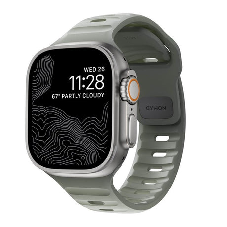 Apple Watch (42/44/SE/45/46/49mm) Nomad Sport Band Rem - Coastal Rock