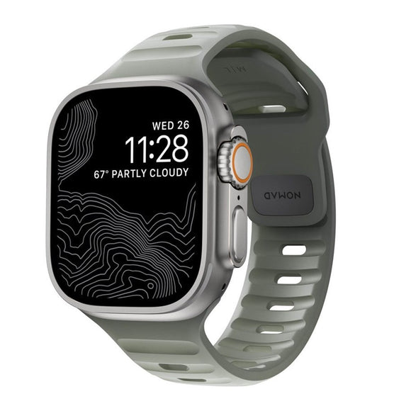 Apple Watch (42/44/SE/45/46/49mm) Nomad Sport Band Rem - Coastal Rock