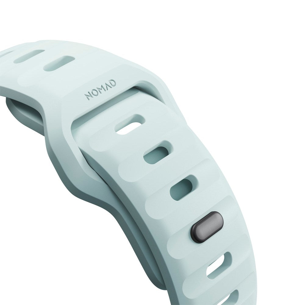 Apple Watch (42/44/SE/45/46/49mm) Nomad Sport Band Rem - Icy Blue Glow
