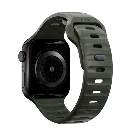 Apple Watch (42/44/SE/45/46/49mm) Nomad Sport Band Rem - Ash Green
