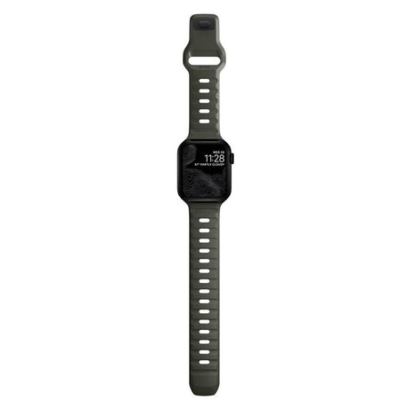 Apple Watch (42/44/SE/45/46/49mm) Nomad Sport Band Rem - Ash Green