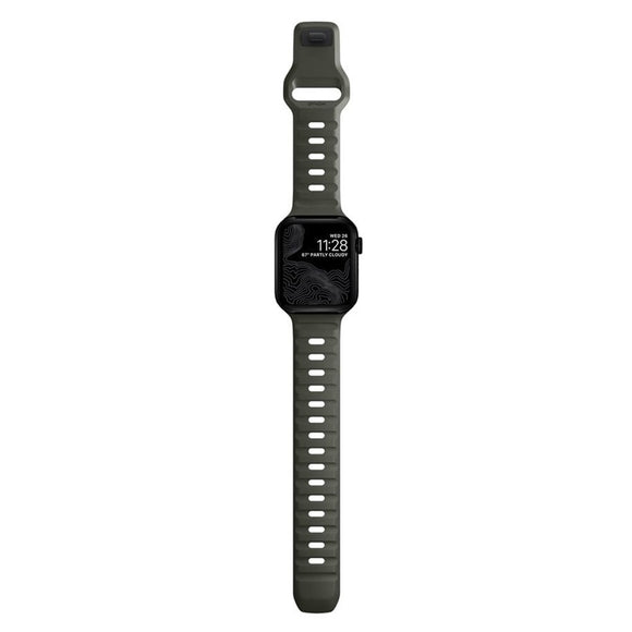 Apple Watch (42/44/SE/45/46/49mm) Nomad Sport Band Rem - Ash Green