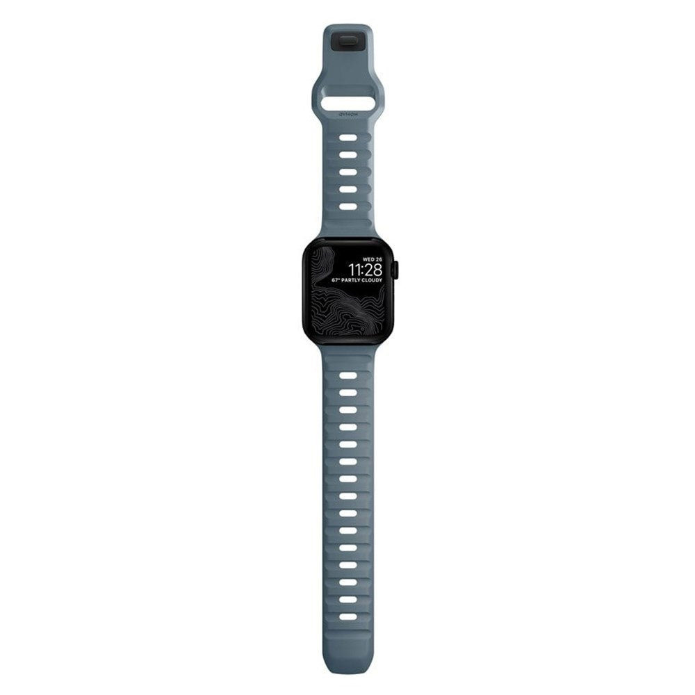 Apple Watch (42/44/SE/45/46/49mm) Nomad Sport Band Rem - Marine Blue