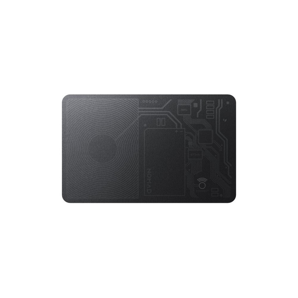 Nomad GPS Tracker Kort - Apple Find My Kompatibel - Sort