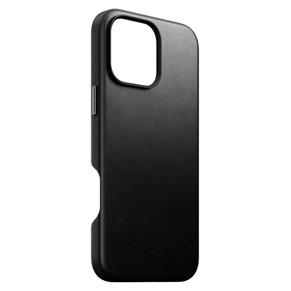 Nomad iPhone 16 Pro Max Traditional Leather Cover - MagSafe Kompatibel - Sort