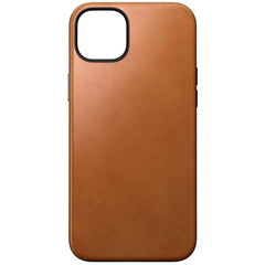 Nomad iPhone 15 Plus Modern Leather Cover - MagSafe Kompatibel - Tan