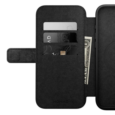 Nomad iPhone 16 Pro Max Modern Leather Folio Cover - MagSafe Kompatibel - Tan