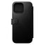 Nomad iPhone 16 Pro Max Modern Leather Folio Cover - MagSafe Kompatibel - Sort