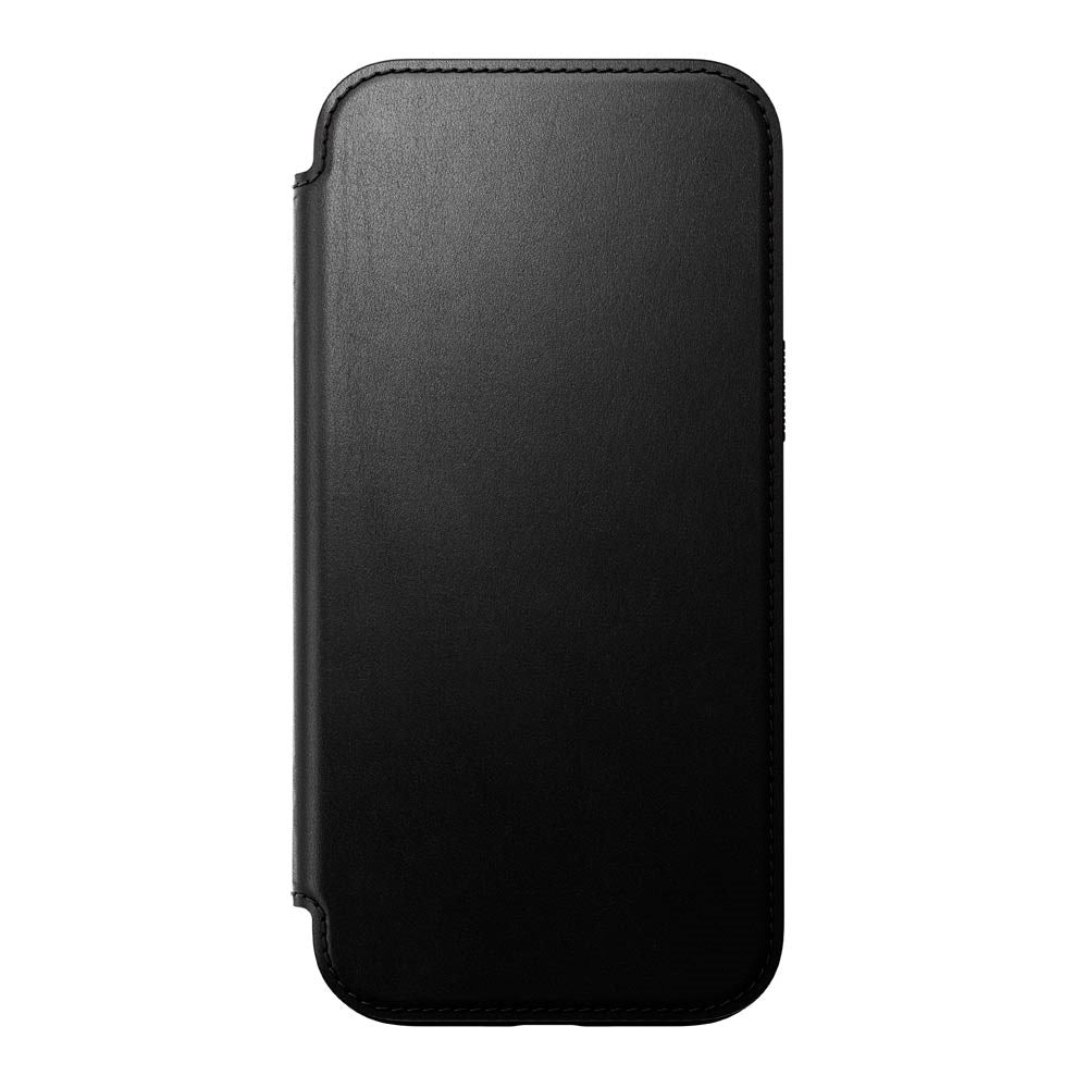 Nomad iPhone 16 Pro Max Modern Leather Folio Cover - MagSafe Kompatibel - Sort
