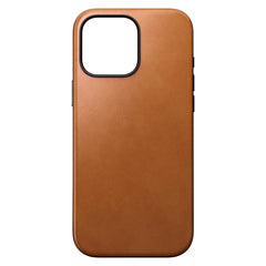 Nomad iPhone 16 Pro Max Modern Leather Cover - MagSafe Kompatibel - Tan
