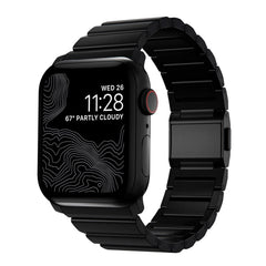 Apple Watch (42/44/SE/45/46/49mm) Nomad Titanium Band Rem - Black