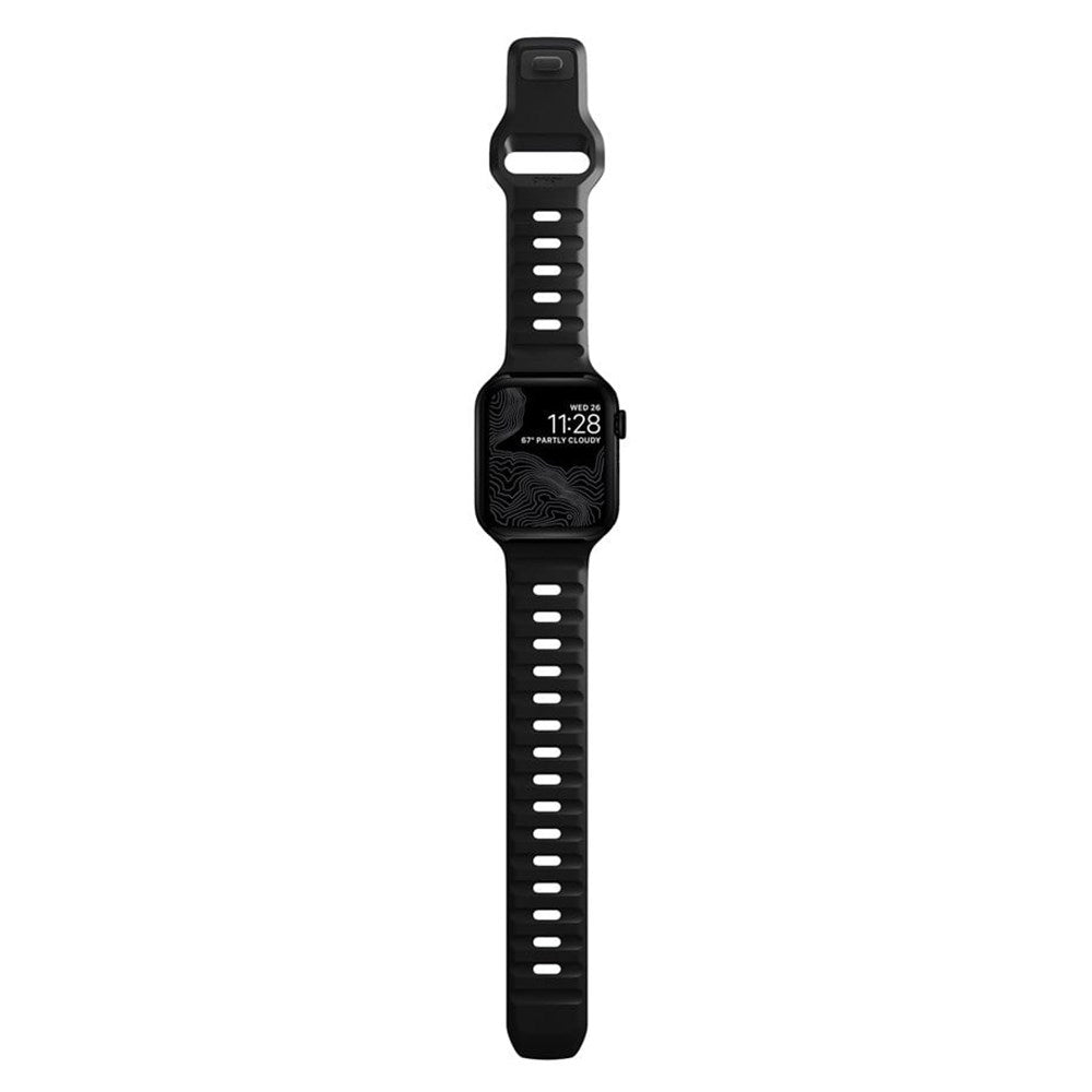 Apple Watch (42/44/SE/45/46/49mm) Nomad Sport Band Rem - Black