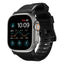 Apple Watch (42/44/SE/45/46/49mm) Nomad Rugged Band Rem - Black / Black Hardware