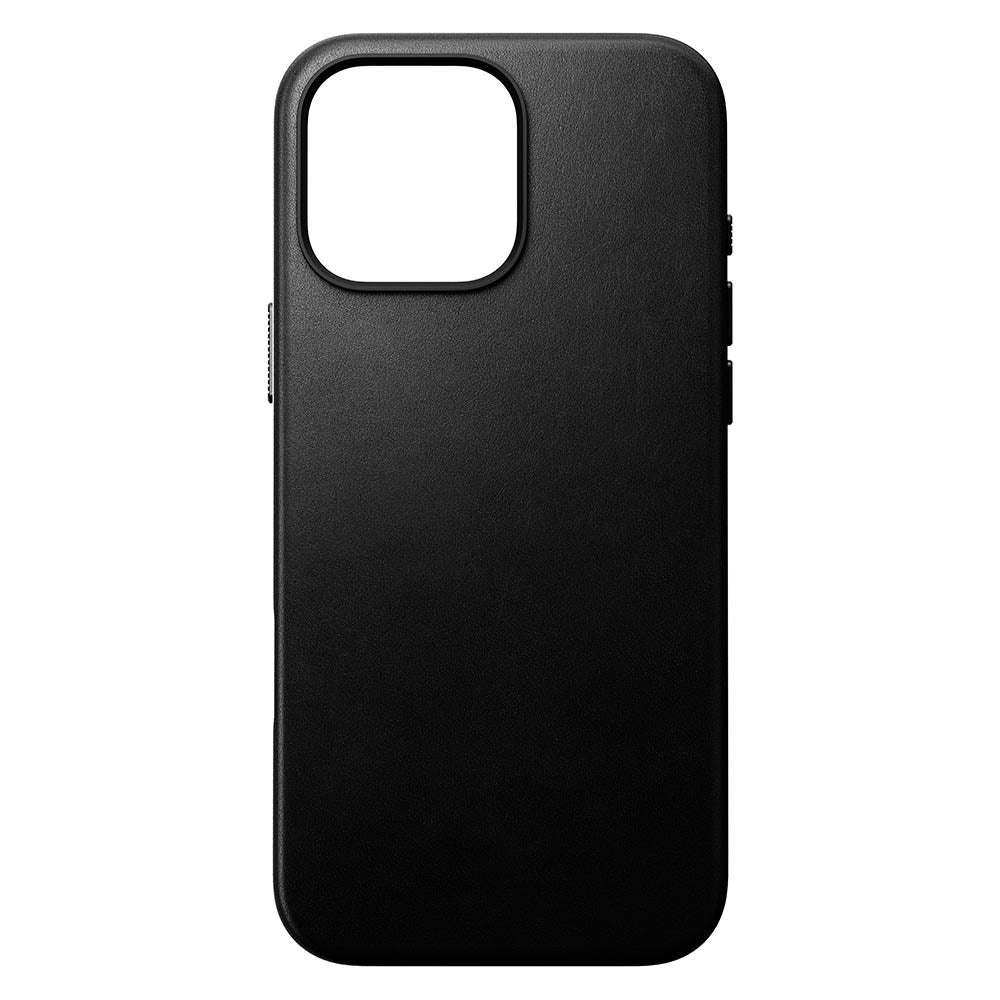 Nomad iPhone 16 Pro Max Traditional Leather Cover - MagSafe Kompatibel - Sort