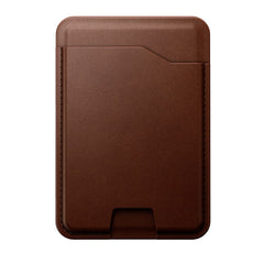 Nomad Ecco Leather Mag Wallet m. Apple Find My - MagSafe Kompatibel - Brown