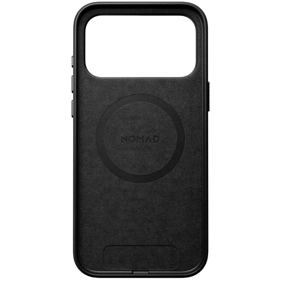 Nomad iPhone 17 Pro Max Traditional Leather Case - MagSafe Kompatibel - Black