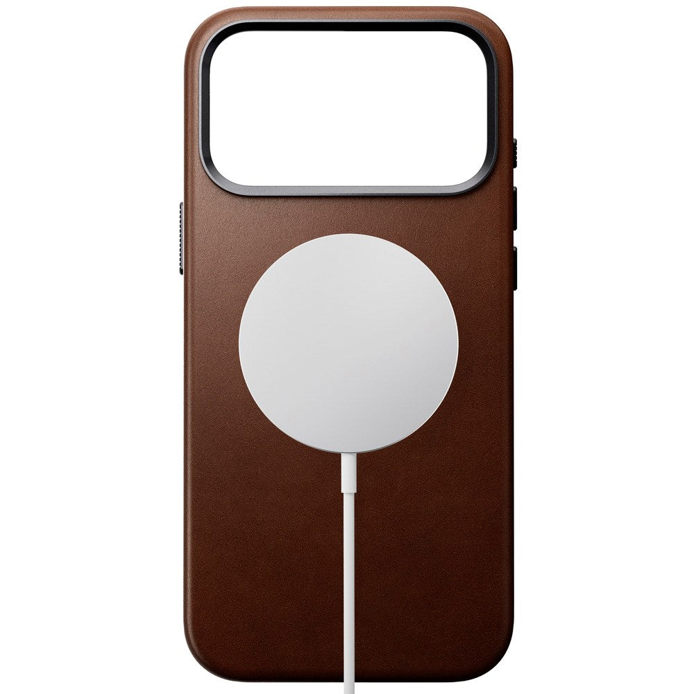 Nomad iPhone 17 Pro Max Traditional Leather Case - MagSafe Kompatibel - Brown - (DEMO)
