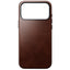 Nomad iPhone 17 Pro Max Traditional Horween Leather Case - MagSafe Kompatibel - Rustic Brown
