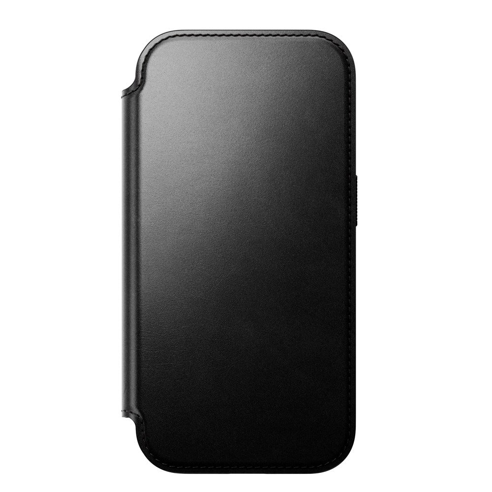 Nomad iPhone 17 Pro Modern Horween Leather Folio Case - MagSafe Kompatibel - Black