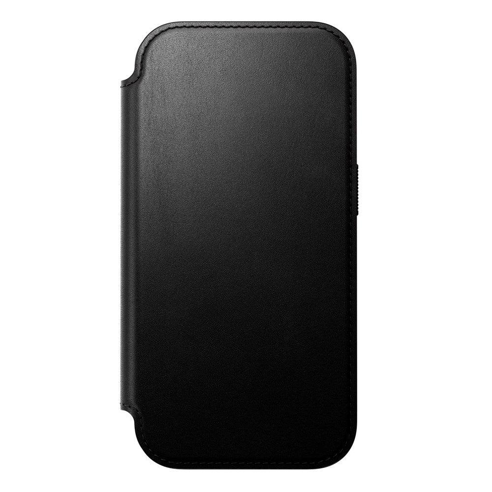 Nomad iPhone 17 Pro Modern Leather Folio Case - MagSafe Kompatibel - Black