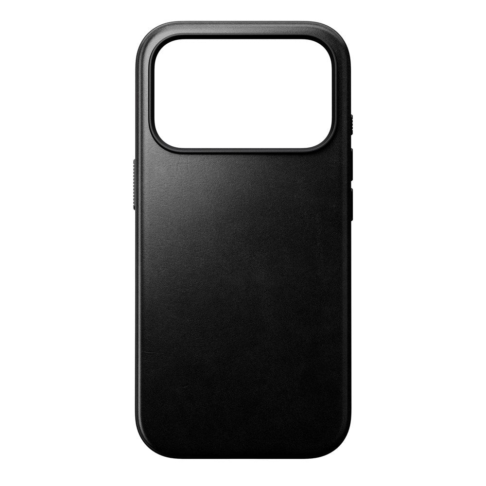 Nomad iPhone 17 Pro Modern Horween Leather Case - MagSafe Kompatibel - Black