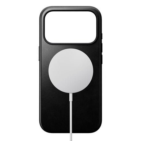 Nomad iPhone 17 Pro Modern Horween Leather Case - MagSafe Kompatibel - Black