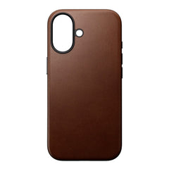 Nomad iPhone 17 Modern Leather Case - MagSafe Kompatibel - Brown