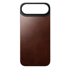 Nomad iPhone Air Magnetic Horween Leather Back Case - MagSafe Kompatibel - Rustic Brown