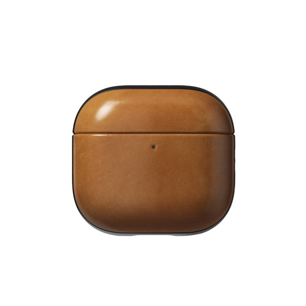 AirPods (4. Gen.) Nomad Modern Leather Cover - Lysebrun