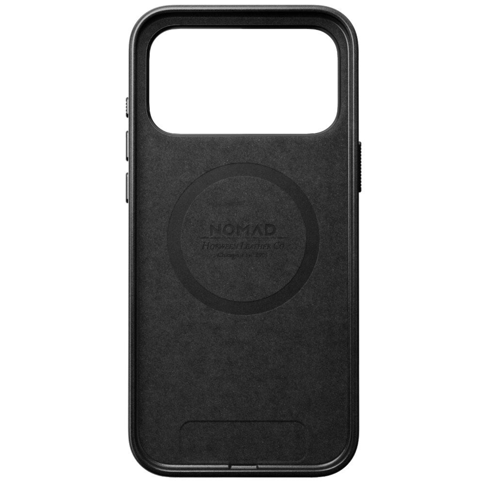 iPhone 18 Pro Max Nomad Traditional Horween Leather Case - MagSafe Kompatibel - Black