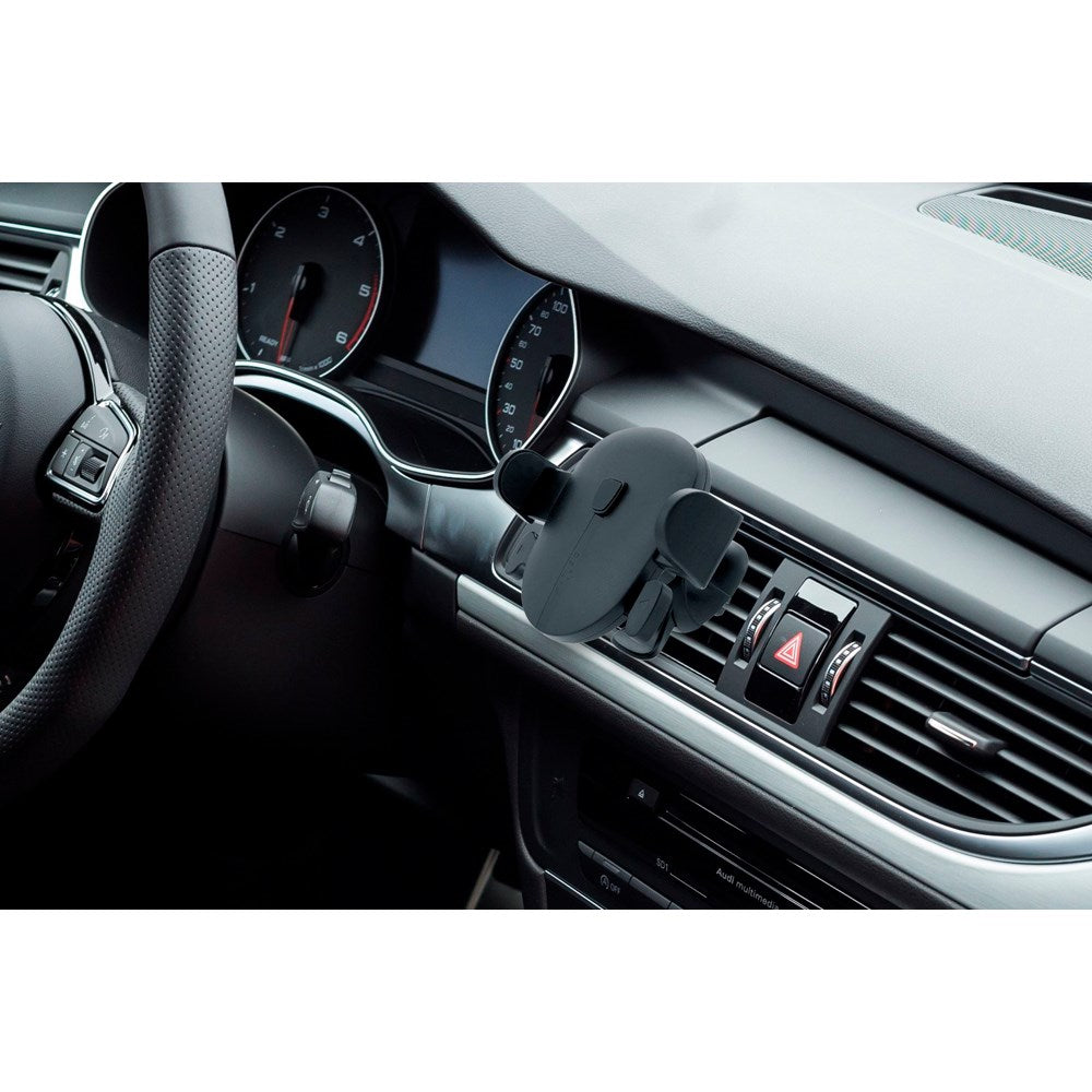 Fixed Click Mobilholder til Ventilation - Max Mobil: 65 - 90mm - Sort
