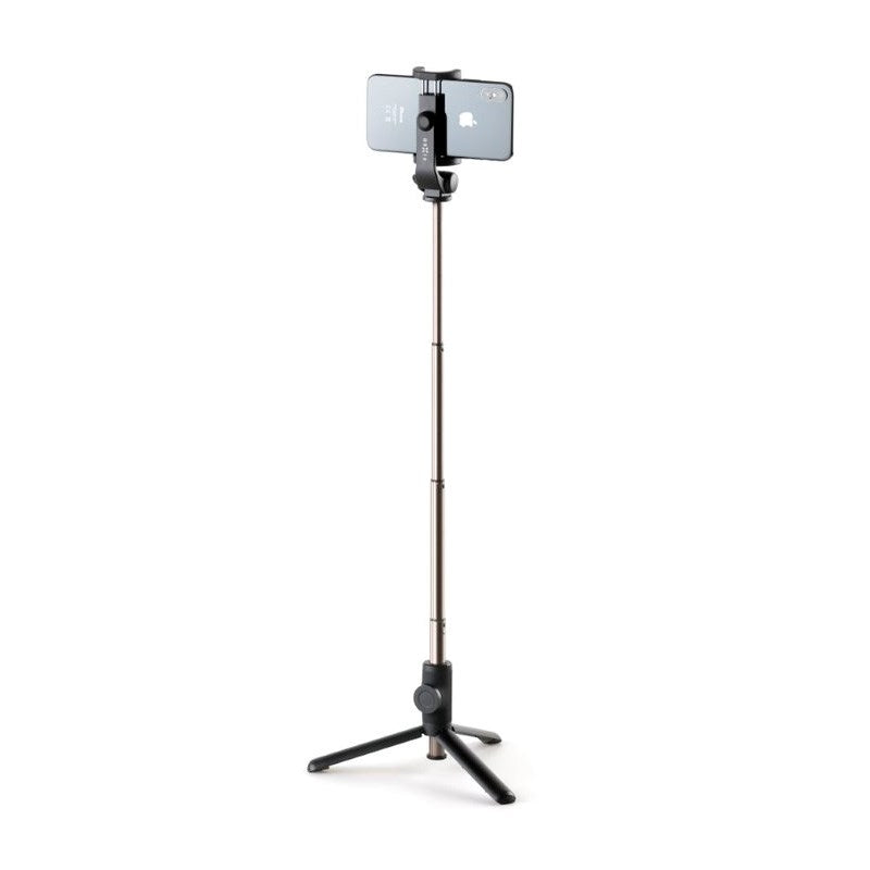 Fixed Snap Lite 2-i-1 Tripod & Selfiestang m. Bluetooth Knapudløser - Sort