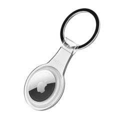 Fixed Apple AirTag Pure Cover m. Nøglering - Gennemsigtig