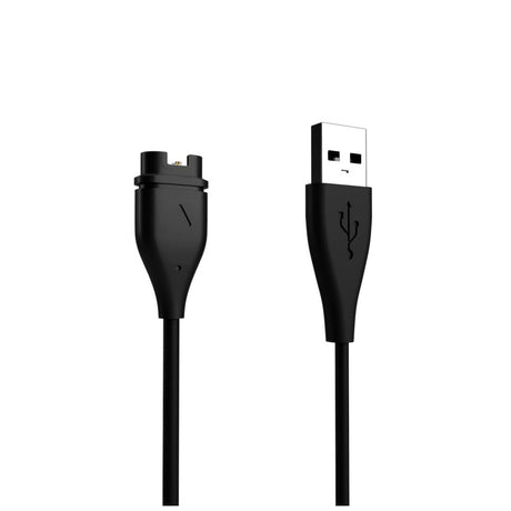Fixed Ladekabel til Garmin Smartwatch m. USB-A - Sort